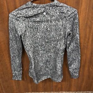 Lululemon Long Sleeve Top - Grey/Black